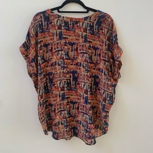 Women’s SZ S Joie Multi Colored Blouse